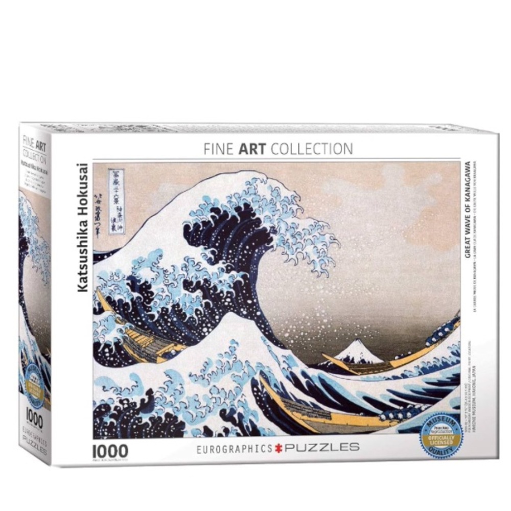 Eurographics Great Wave of Kanagawa 1000 piece puzzle